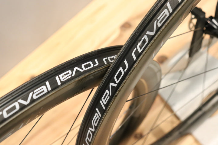 訳アリ ロヴァール ROVAL ラピーデ RAPIDE CLX50 カーボン チューブレスレディ ホイールセット シマノ11S/12S 21C 【仙台店】
