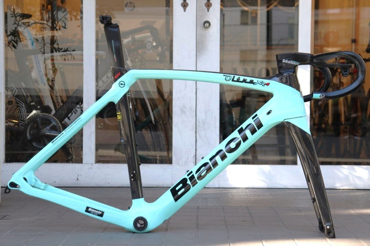 ビアンキ Bianchi オルトレ ディスク Oltre XR4 DISC 2021モデル 55サイズ カーボン ロードバイク フレームセット vision METRON 5D 【横浜店】