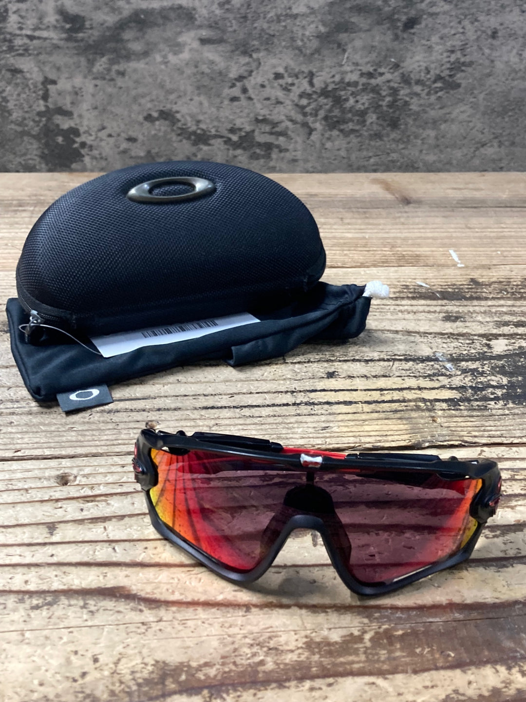 KK462 オークリー OAKLEY ジョウブレイカー JAW BREAKER サングラス アイウェア 黒 ※塗装ハゲ 傷大