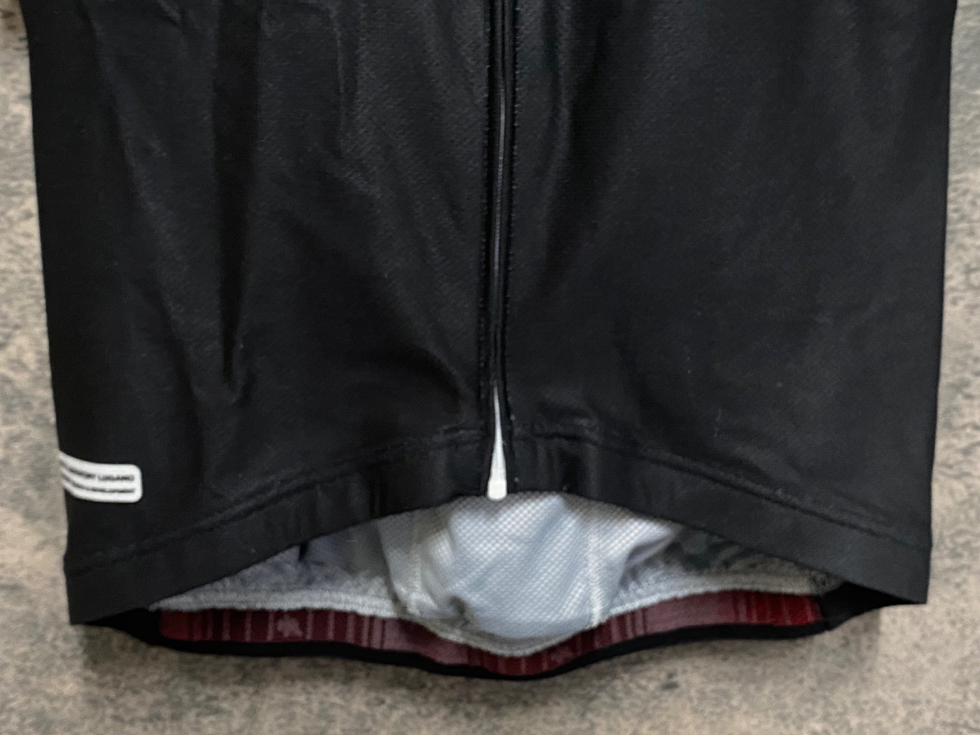 JS156 アソス ASSOS SIX DAYS 半袖 サイクルジャージ 白 黒 サイズ不明