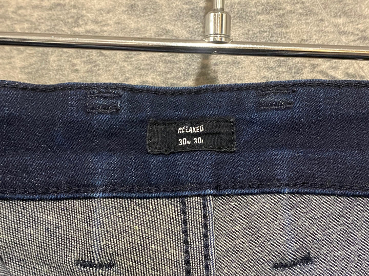 KP683 ラファ Rapha INDIGO DENIM RELAXED FIT ロングパンツ 濃紺 30W 30L