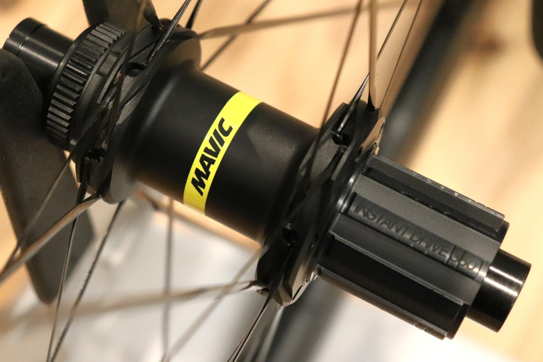 マヴィック MAVIC キシリウム KSYRIUM SL 25 DISC アルミ チューブレスレディ ホイールセット シマノ11S/12S 19C 【仙台店】
