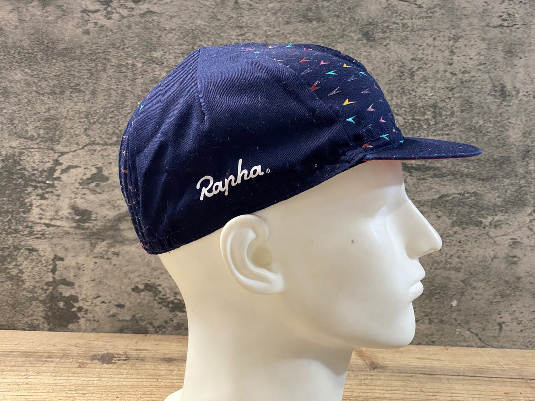 KA232 ラファ Rapha サイクルキャップ 紺 フリーサイズ