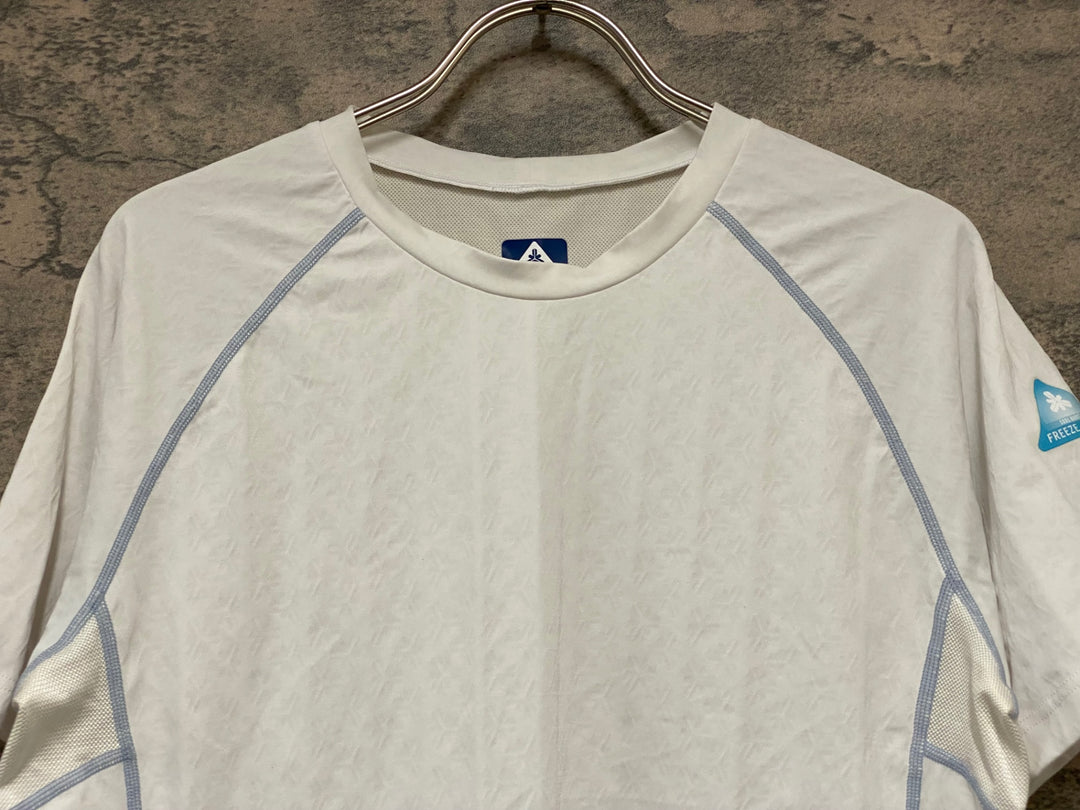 KL206 フリーズテック FREEZE TECH 半袖 ドライTシャツ 白 L