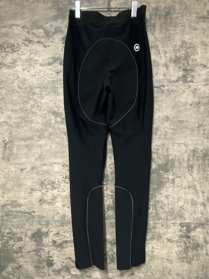 KF566 アソス assos OFF-ROAD TRAIL EXPLORER WINTER CARGO PANTS パンツ 黒 S 裏起毛 ※ゴム切れ