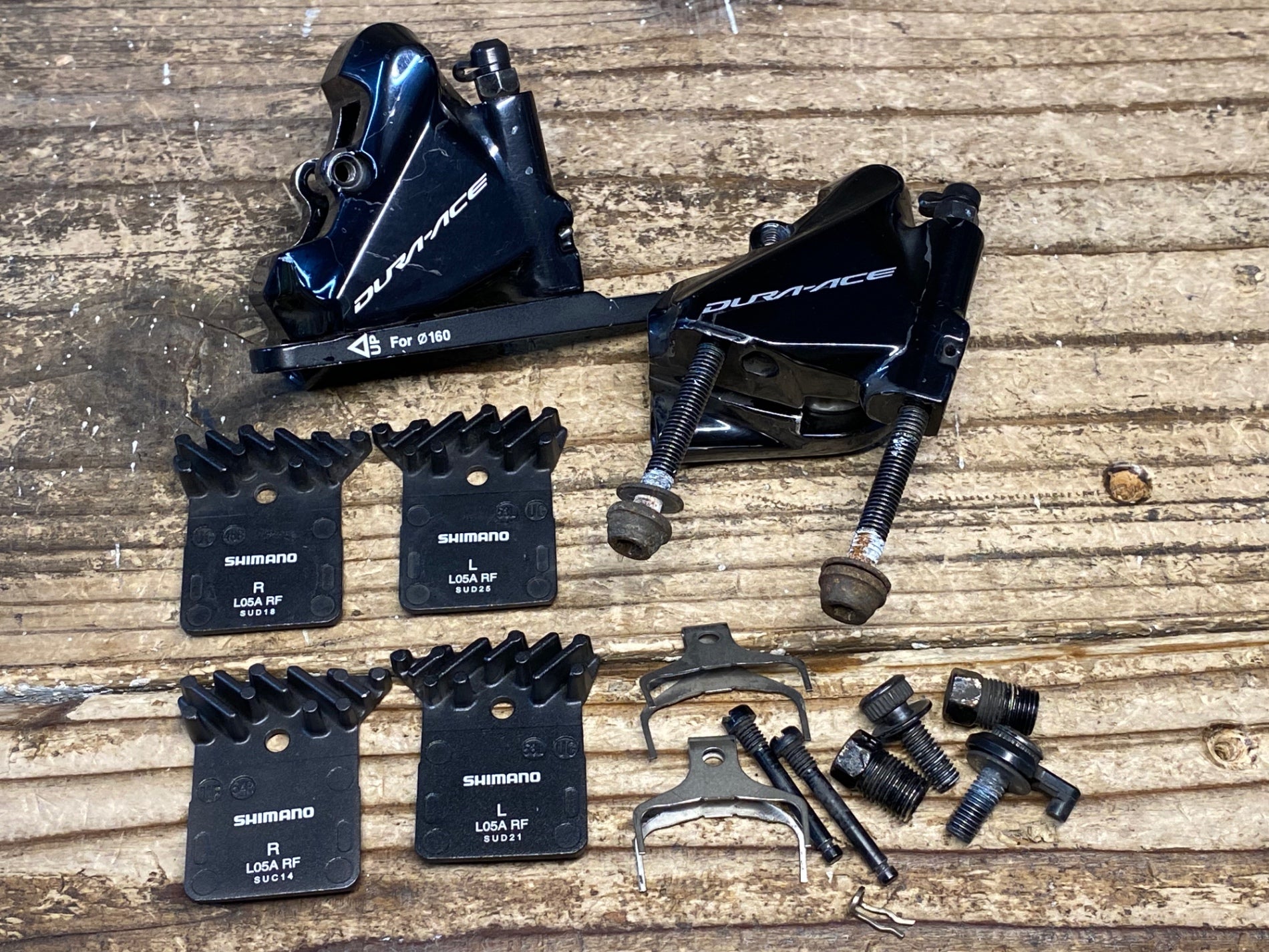 SHIMANO DURA-ACE BR-R9170 前後セット DURA-ACE 9000系前後ブレーキキャリパー、前後ディレイラーセット