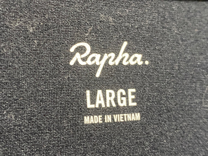 KC156 ラファ Rapha CORE LONG SLEEVE JERSEY 長袖 サイクルジャージ 黒 L