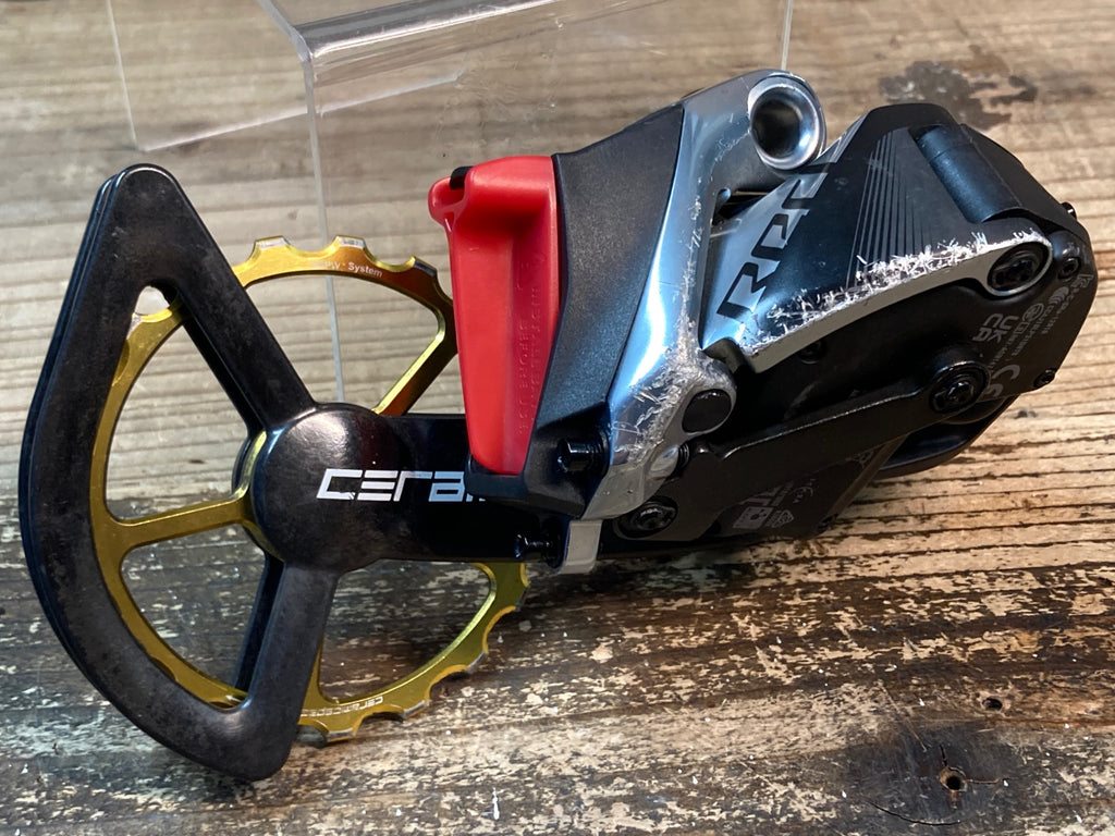 SRAM RED D1 リアディレイラー　ceramic speed最終値下げ JE871 スラム SRAM レッド RED eTap AXS D1 リアディレイラー