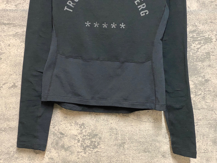 JP296 ラファ Rapha PRO TEAM THERMAL BASE LAYER LONG SLEEVE 長袖 ベースレイヤー 黒 M