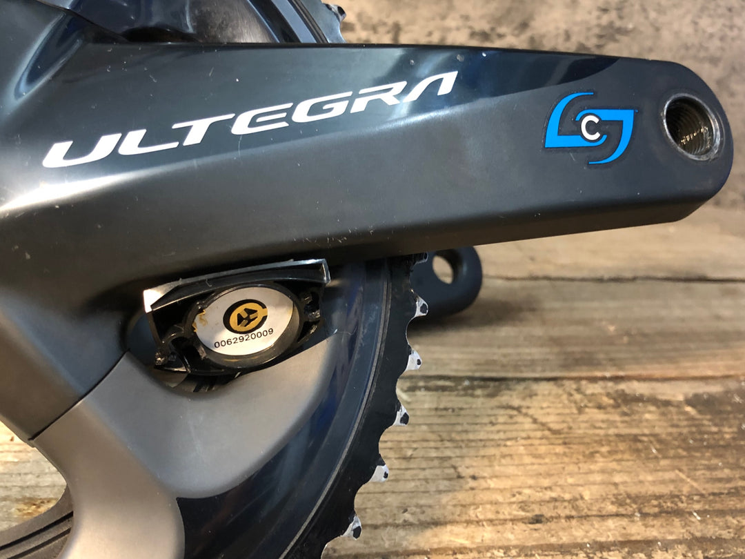 JN039 シマノ SHIMANO アルテグラ ULTEGRA FC-R8000 STAGES 170mm 52/36T ※メーター部破損のためジャンク