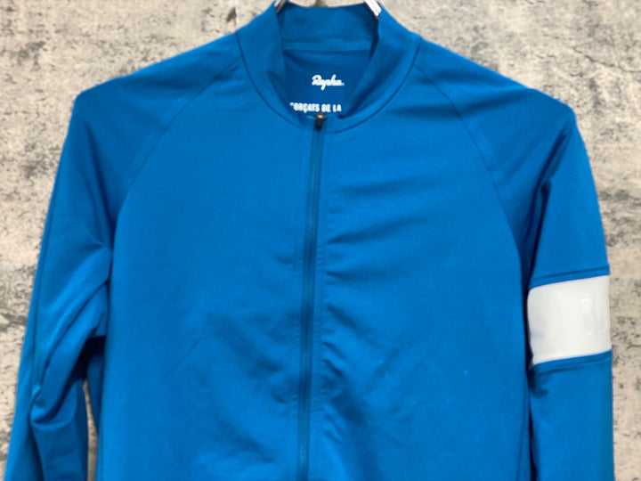 JV229 ラファ Rapha CLASSIC WINTER JACKET 長袖 サイクルジャケット ターコイズブルー S