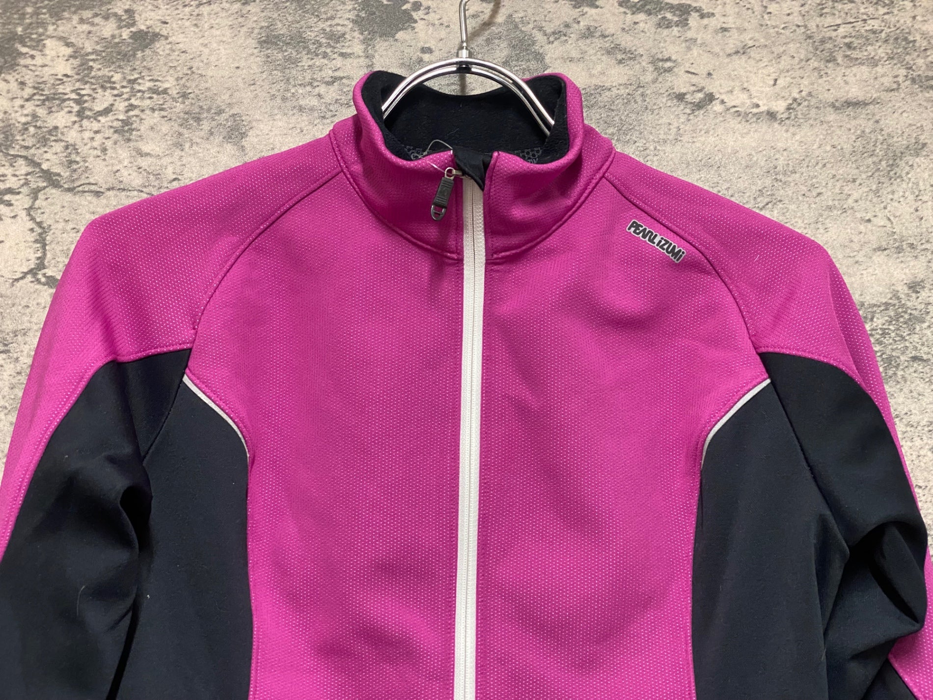 KA222 パールイズミ PEARL iZUMi 長袖 サイクルジャケット 紫 黒 S 裏