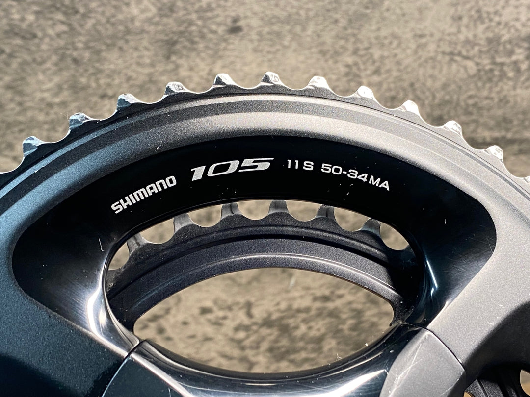 JM077 シマノ SHIMANO 105 FC-5800 クランクセット 175mm 50/34T