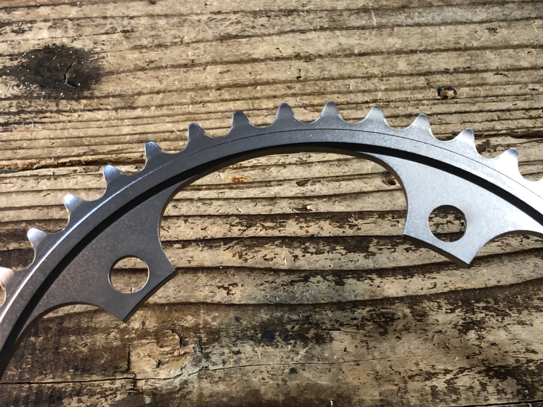 JY164 シマノ SHIMANO デュラエース DURA-ACE チェーンリング 厚歯 48T njs