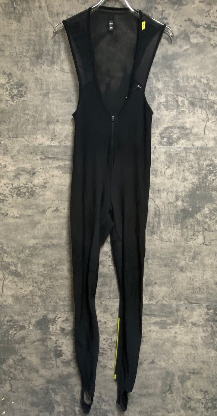JM832 ラファ Rapha WINTER TIGHTS ビブタイツ パッド無し 黒 S 裏起毛