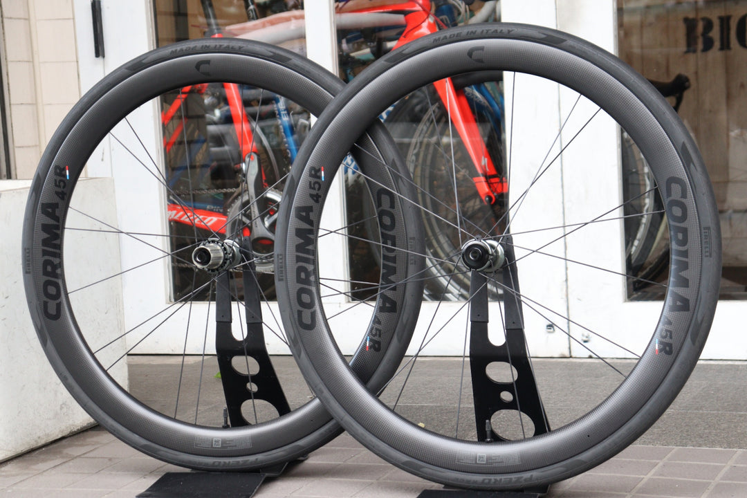 コリマ CORIMA 45R DISC カーボン チューブレスレディ ホイールセット シマノ11/12S 【横浜店】