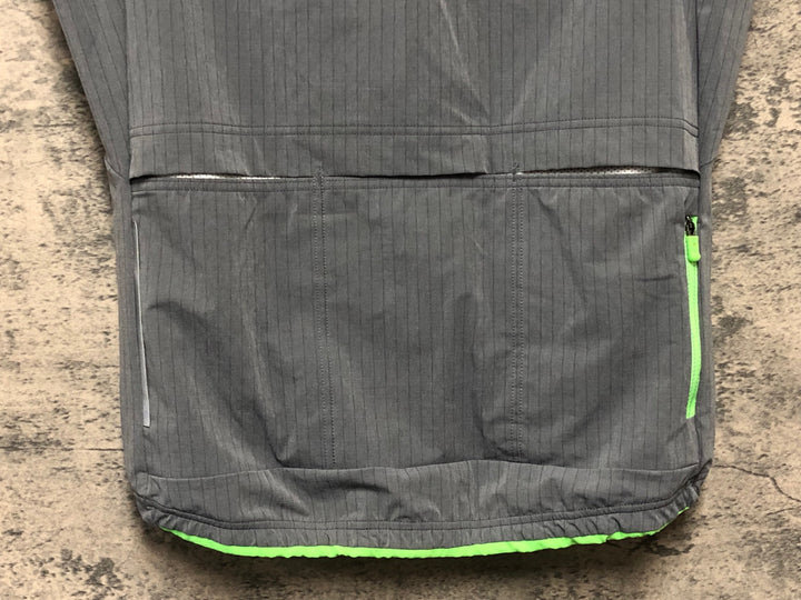 KP569 Q36.5 ジレ サイクルベスト グレー M