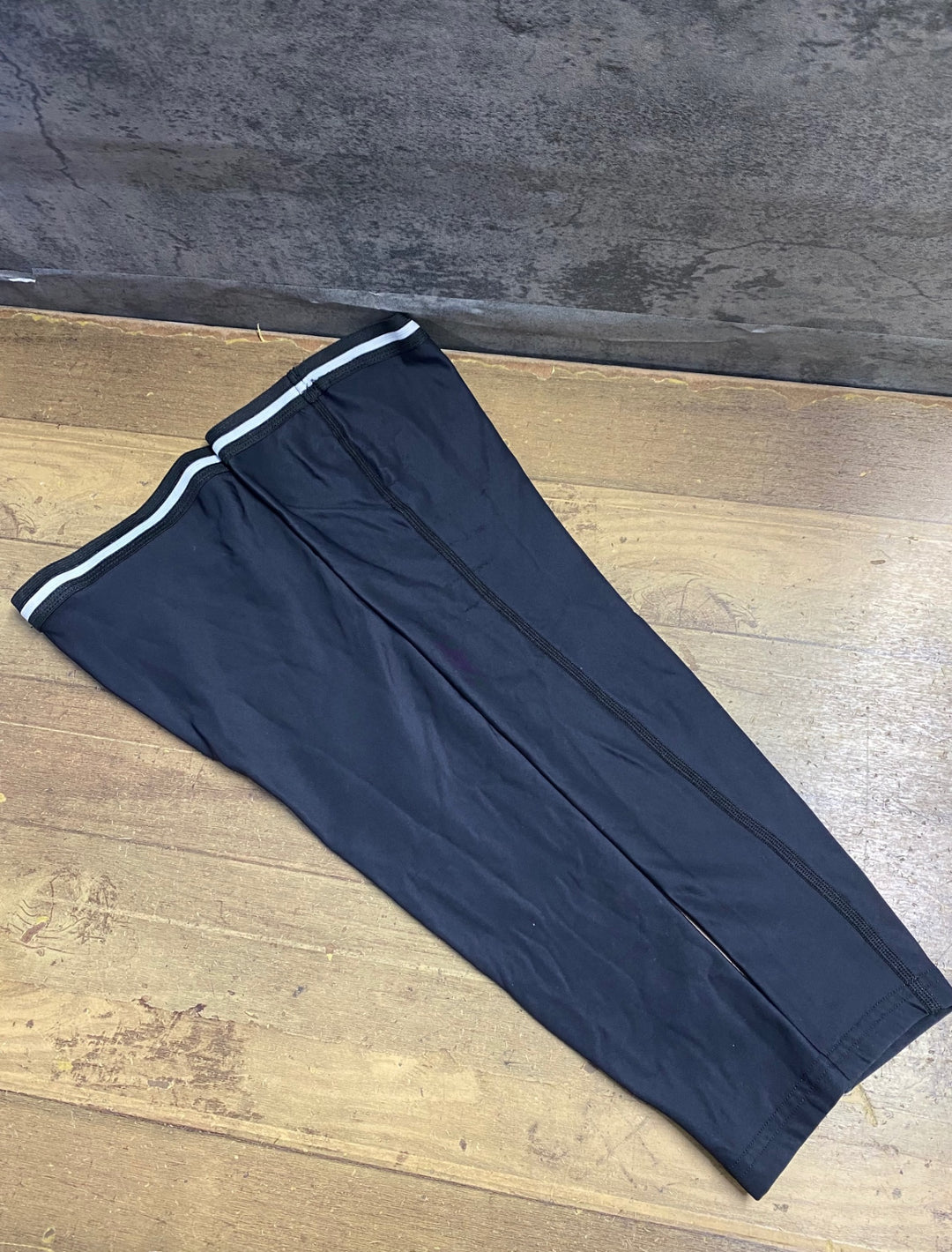 KF475 ガノー GARNEAU レッグウォーマー 黒 S 裏起毛