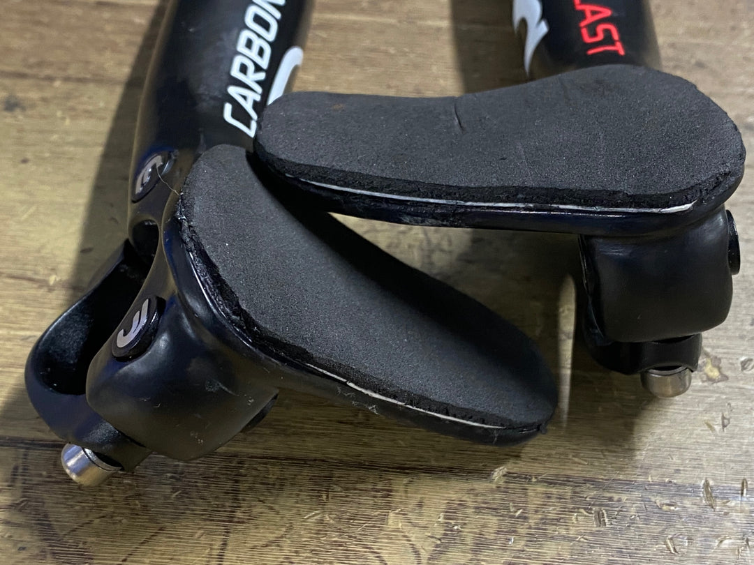 KN624 デダ Deda CARBON BLAST ショートエクステンションバー Φ31.7 ※ブリッジ欠品