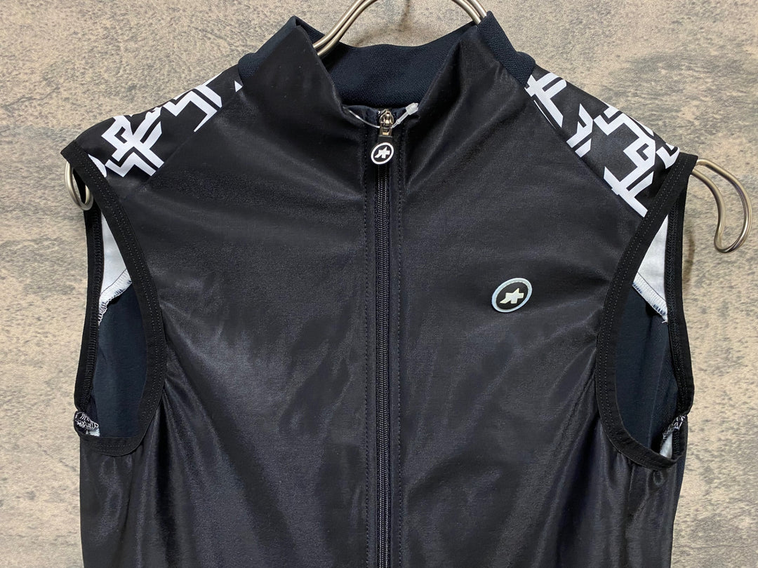 KA902 アソス ASSOS ミレ MILLE GT ジレ サイクルベスト 黒 S