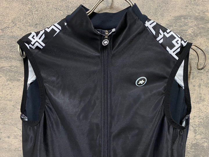 KA902 アソス ASSOS ミレ MILLE GT ジレ サイクルベスト 黒 S