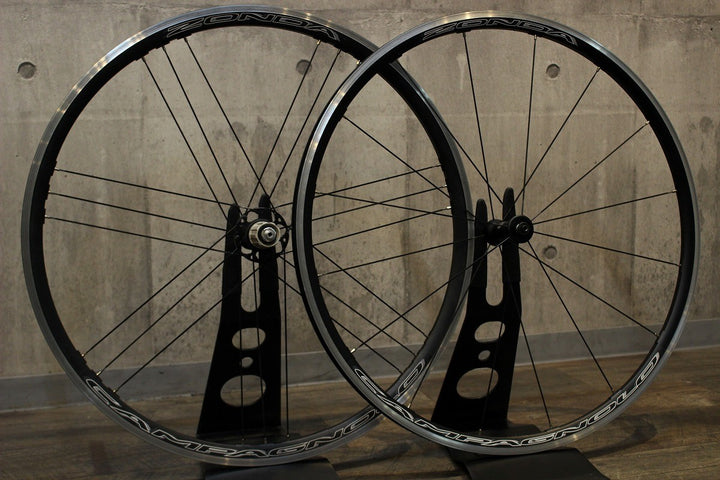 カンパニョーロ CAMPAGNOLO ゾンダ ZONDA アルミ クリンチャー ホイールセット シマノ 11S/12S 【名古屋店】