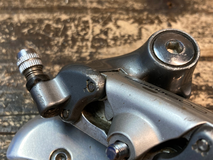 JH707 シマノ SHIMANO 600 2x7 前後ディレイラーセット ※劣化、傷大のためジャンク