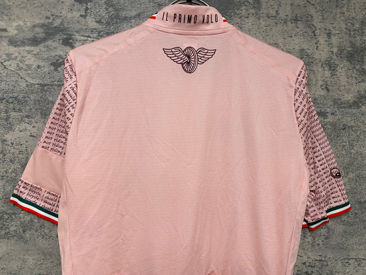 JV232 ラファ Rapha COPPI FLYWEIGHT JERSEY 半袖 サイクルジャージ ピンク S