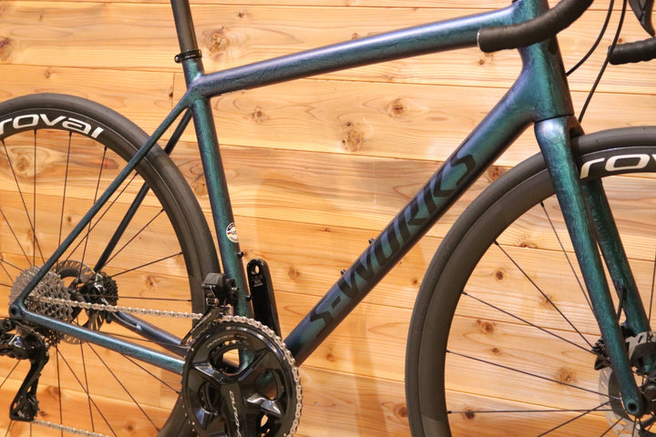 スペシャライズド SPECIALIZED エートス S-WORKS AETHOS 2023 56サイズ デュラエース R9270 12S アルピニスト ALPINIST CLX Ⅱ カーボン ロードバイク 【広島店】