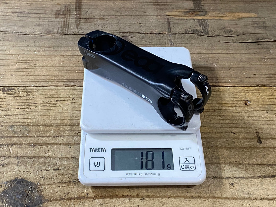 KP047 デダ Deda SUPER BOX アルミステム 黒 Φ31.7 OS 100mm 82°