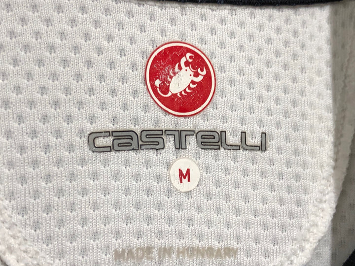 KL804 カステリ CASTELLI 半袖 サイクルジャージ 白 M