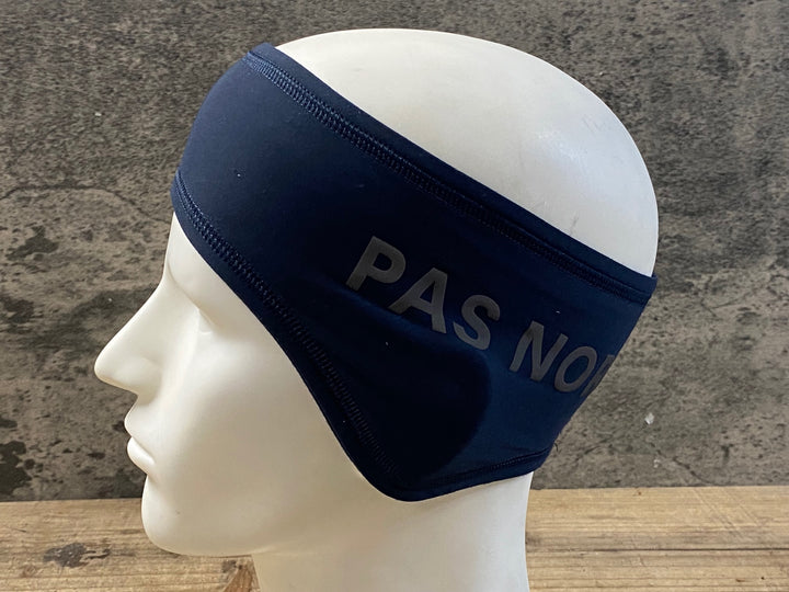 KA609 パスノーマルスタジオ PAS NORMAL STUDIOS ヘッドバンド ネイビー 裏起毛