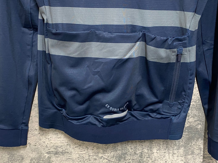 KA315 ラファ Rapha RCC PRO TEAM LONG SLEEVE JERSEY 長袖 サイクルジャージ 濃紺 S