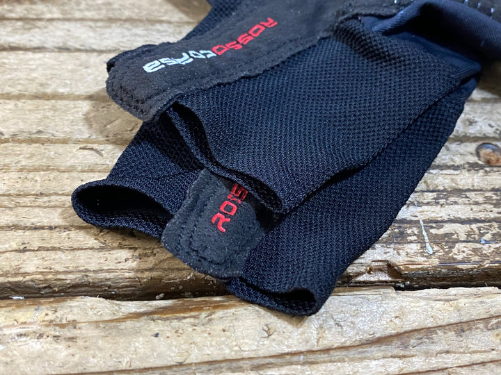 KF415 カステリ CASTELLI ロッソコルサ ROSSO CORSA 指切 グローブ 黒 S