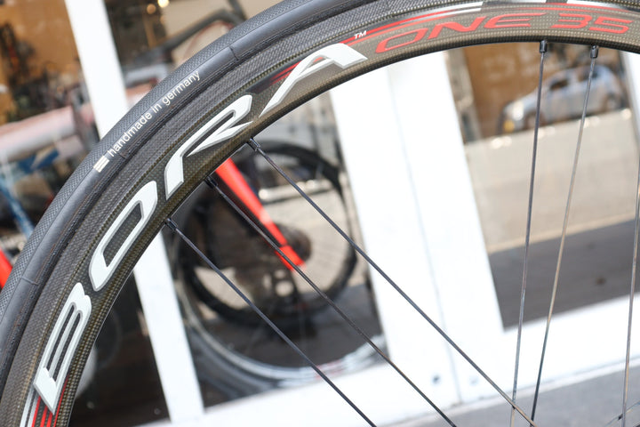 カンパニョーロ Campagnolo ボーラワン BORA ONE 35 カーボン チューブラー ホイールセット シマノ11/12S ナローリム 【横浜店】