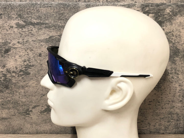 JY346 オークリー OAKLEY ジョウブレイカー JAW BREAKER サングラス アイウェア 黒/白 PRIZM レンズ ※カスタムカラー