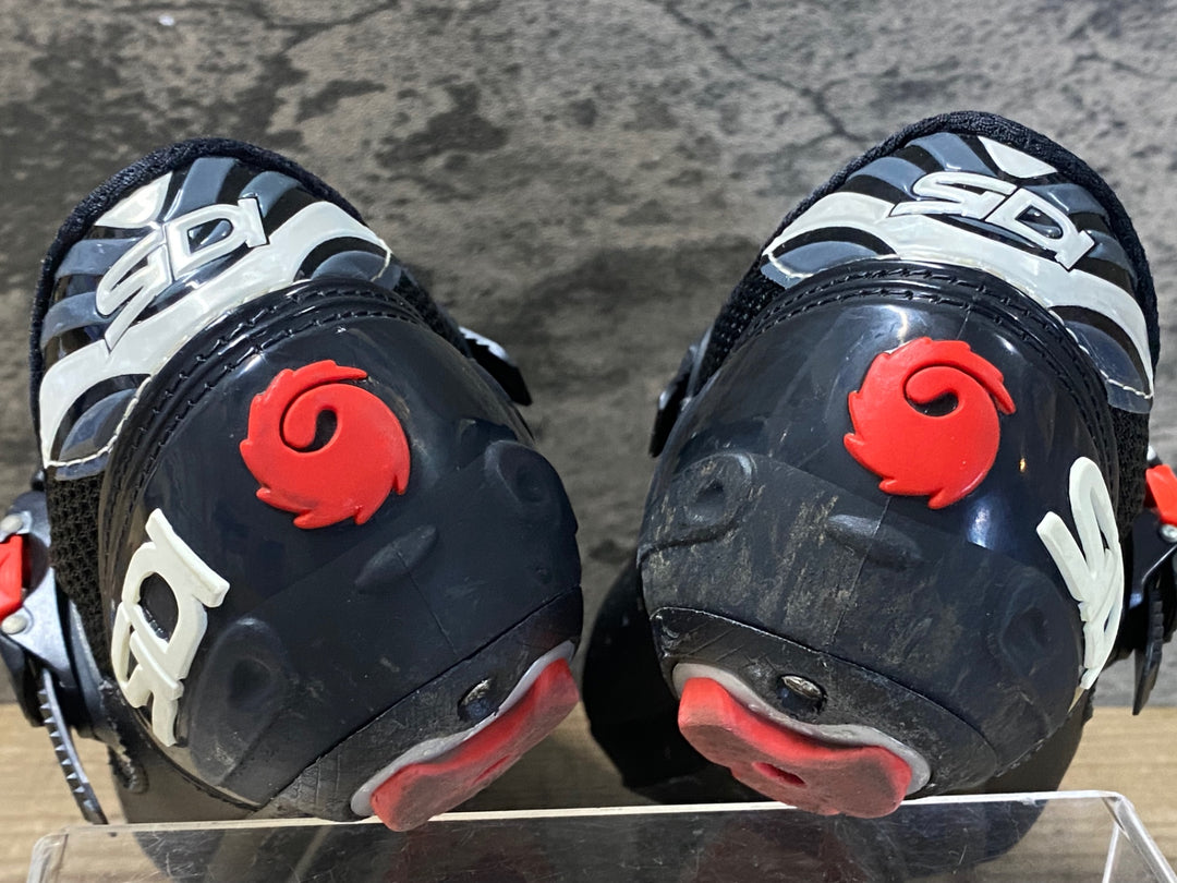JQ232 シディ SIDI SCARPE GENIUS 5FIT CARBON ビンディングシューズ 3穴 黒 EU40