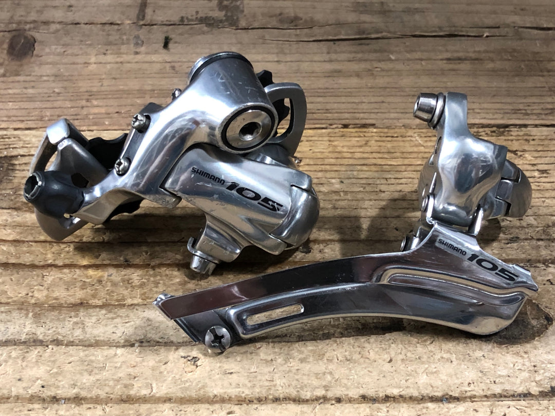 KI073 シマノ SHIMANO 105 FD-5600 RD-5600 ディレイラーセット バンド式 Φ31.8