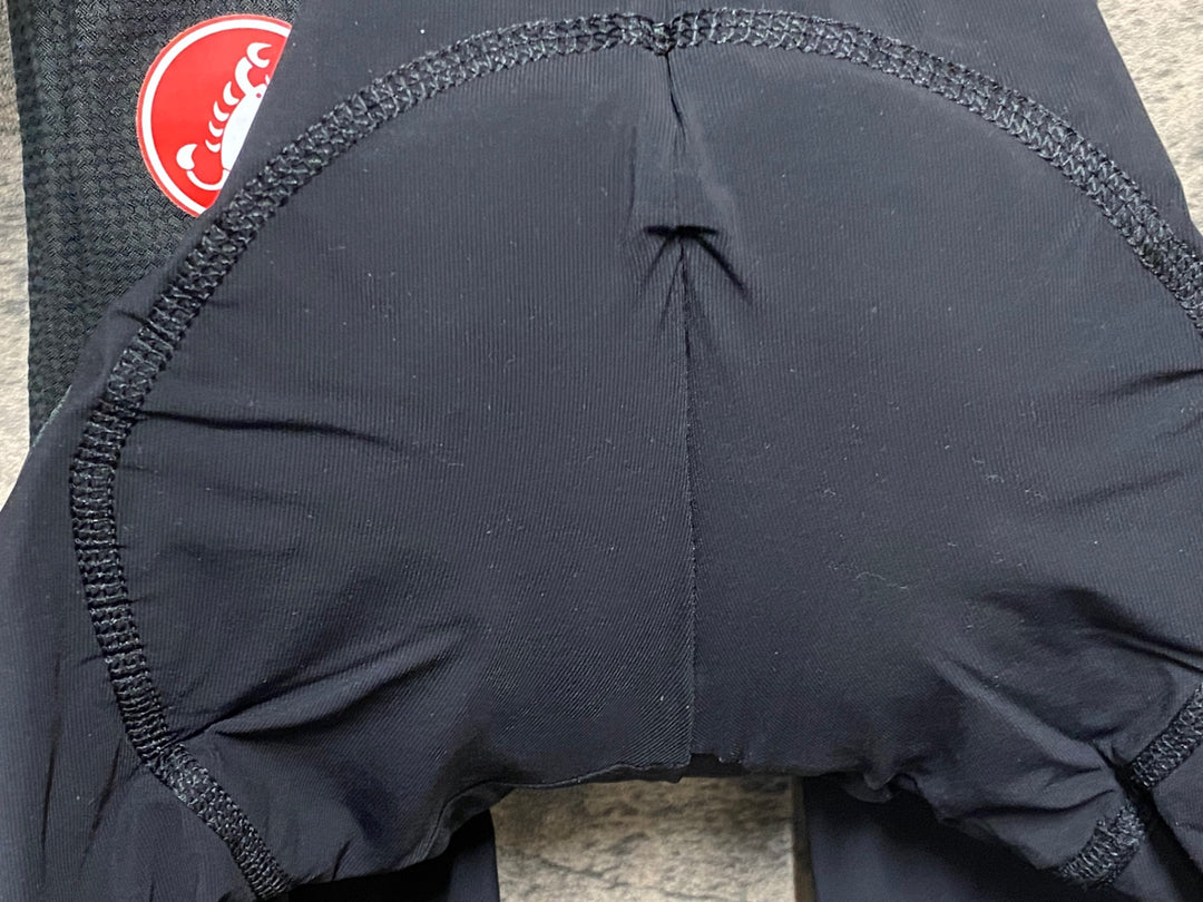 KB225 カステリ CASTELLI ビブショーツ 黒 L
