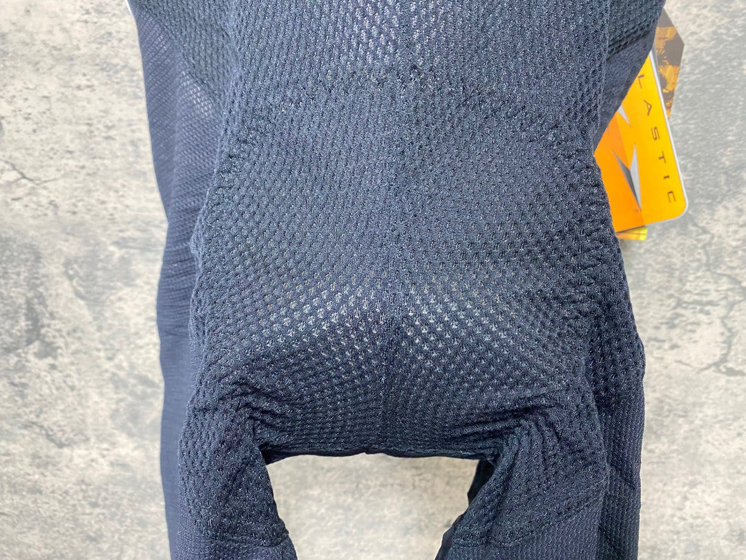 JY618 カフェドシクリステ CAFE DU CYCLISTE Helene Men ビブショーツ 黒 L メッシュ 未使用