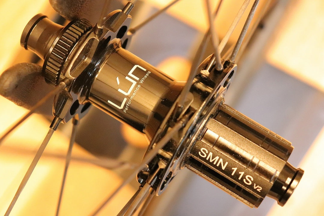 ウィンスペース WINSPACE ルン ハイパー LUN HYPER D45 カーボン チューブレスレディ ホイールセット シマノ 11S/12S 【芦屋店】