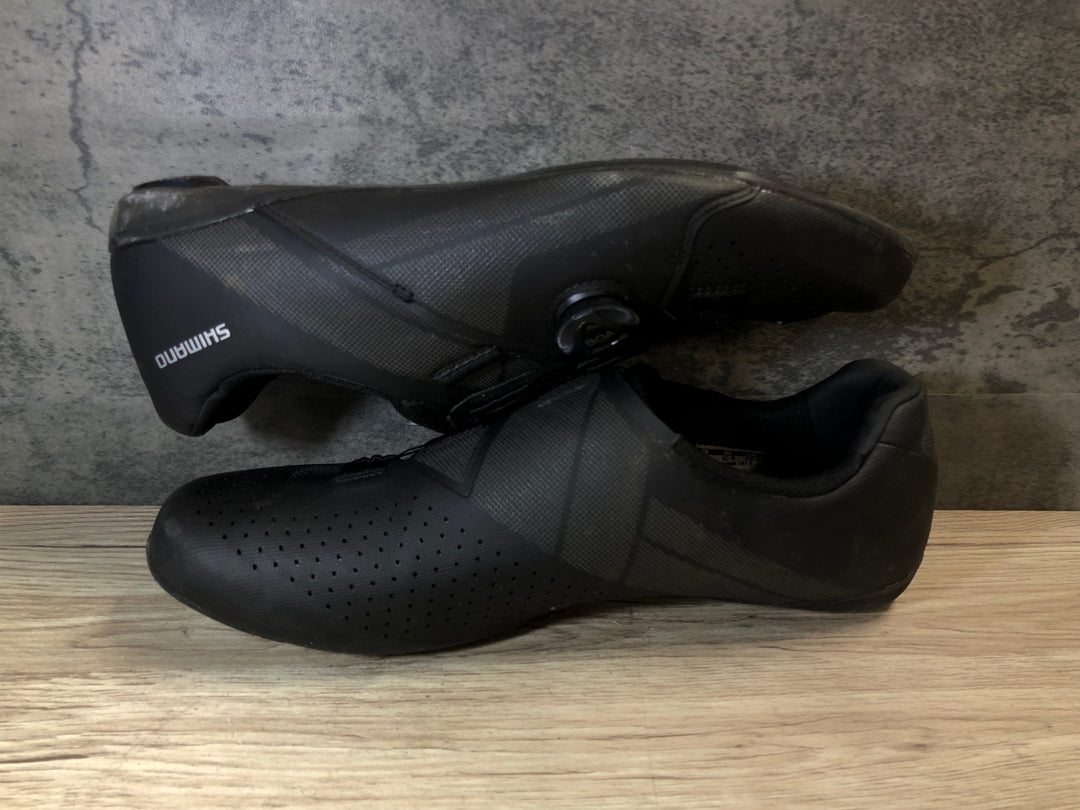 JO170 シマノ SHIMANO SH-RC300M ビンディングシューズ SPD-SL 黒 EU45