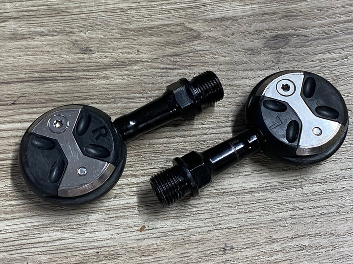 JX108 スピードプレイ SPEEDPLAY ライトアクション LIGHT ACTION ビンディングペダル クロモリシャフト 黒