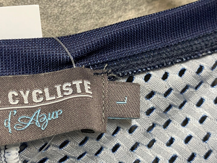 JT631 カフェドシクリステ CAFE DU CYCLISTE 半袖 サイクルジャージ ネイビー L