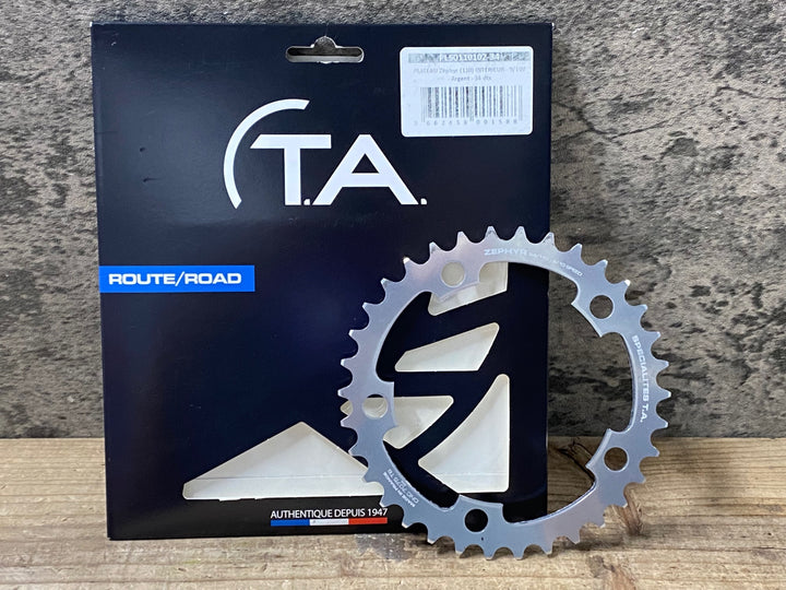KD243 スペシャリテ SPECIALITES T.A. ZEPHYR インナー チェーンリング 34T PCD110 9/10s