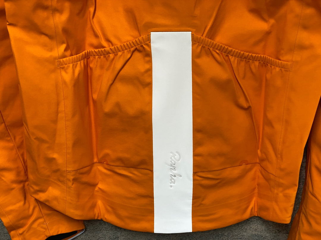 JS555 ラファ Rapha CLASSIC WINTER JACKET 長袖 サイクルジャケット オレンジ S GORE-TEX INFINIUM
