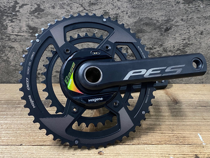 KL568 マージーン Magene PES P505 パワーメーター クランクセット 52/36T 12S 165mm 接続確認済み