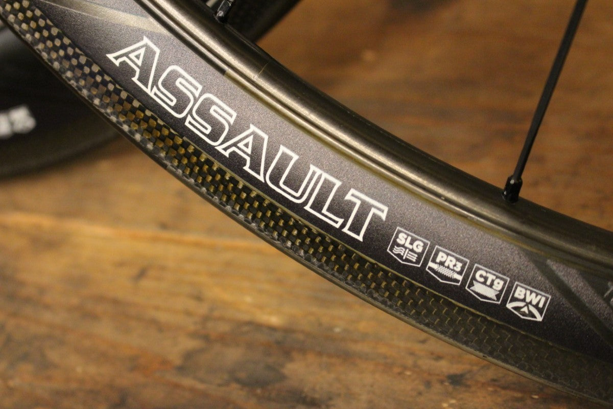 レイノルズ REYNOLDS アサルト ASSAULT ストライク STRIKE カーボン チューブレス ホイールセット シマノ 11S 1 –  BICI AMORE ONLINE STORE