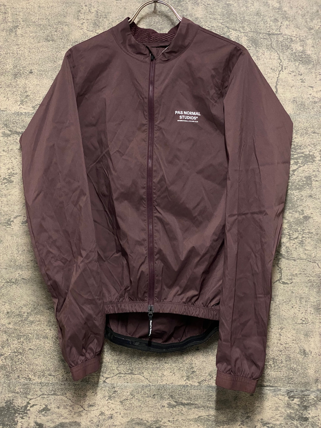 KA553 パスノーマルスタジオ PAS NORMAL STUDIOS MECHANISM STOW AWAY JACKET 長袖 ウインドブレーカー バーガンディ L