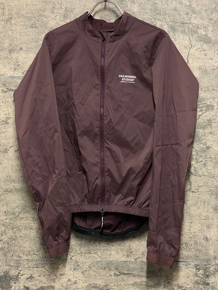 KA553 パスノーマルスタジオ PAS NORMAL STUDIOS MECHANISM STOW AWAY JACKET 長袖 ウインドブレーカー バーガンディ L